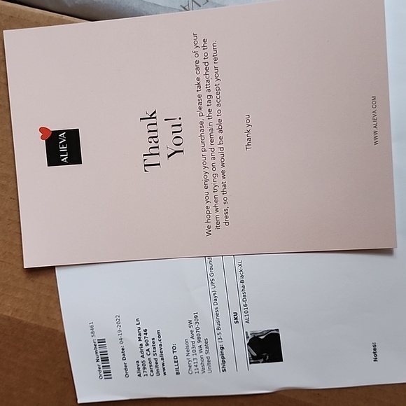 NWT Alieva Dasha Modern midi dress in black size xl - Picture 13 of 16